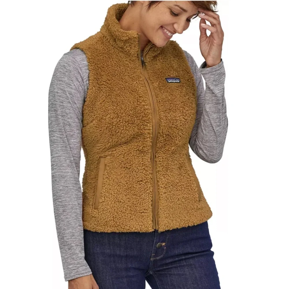 Patagonia Los Gatos fuzzy fleece vest - Picture 2 of 8